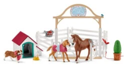 Schleich 42458 Hannah’s Gastpaarden Met Hond Ruby HorseClub 12 Schleich 42458 Hannah’s Gastpaarden Met Hond Ruby HorseClub -Berg Winkel schleich 42458 hannas paarden gasten verblijf met hondenhok 4