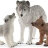 Schleich 42472 Moederwolf Met Welpen WildLife -Berg Winkel schleich 42472 moederwolf met welpen