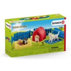 Schleich 42480 Puppy Ren Hondenren FarmWorld -Berg Winkel schleich 42480 puppyren 2