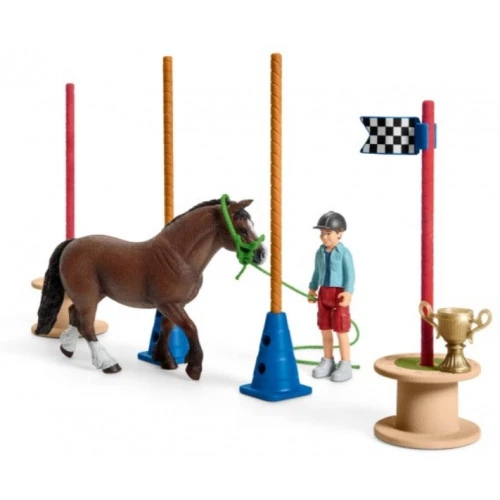Schleich 42482 Pony Behendigheidswedstrijd FarmWorld 5 Schleich 42482 Pony Behendigheidswedstrijd FarmWorld - Afbeelding 3