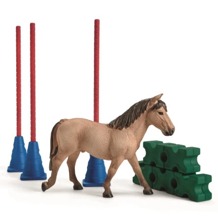 Schleich 42483 Slalom Voor Pony Farm World 4 Schleich 42483 Slalom Voor Pony Farm World - Afbeelding 2
