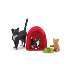 Schleich 42501 Speeltijd Voor Schattige Katten -Berg Winkel schleich 42501 speeltijd voor schattige katjes 2