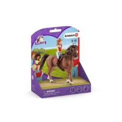Schleich 42514 Hannah En Cayenne HorseClub -Berg Winkel schleich 42514 horse club hannah cayenne 2 3