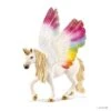 Schleich 70576 Gevleugelde Regenboogeenhoorn Bayala -Berg Winkel schleich 70576 gevleugelde regenboogeenhoorn