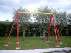 Schommel Staal Gepoedercoat Openbaar -Berg Winkel schommel staal gepoedercoat 1 1