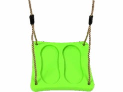 Voetschommel (PP-touwenset) -Berg Winkel schommel voet groen 3