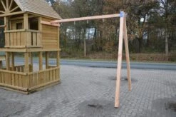 Aanbouwschommel Met Ondersteuningsbalk T..b.v. Speeltoren -Berg Winkel schommelaanbouw aap met ondersteuningsbalk 1 1