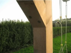 Duo Schommel Douglas Geïmpregneerd U-model 7 Duo Schommel Douglas Geïmpregneerd U-model -Berg Winkel schommelframe douglas 2 1