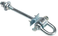 Schommelhaak D-sluiting Dwarsdoor Gegalvaniseerd M12 X 160 Mm.