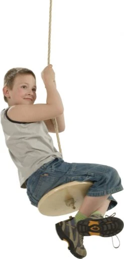 Houten Schotelschommel (PH-touwenset) -Berg Winkel schotelschommel hout ph scaled 1