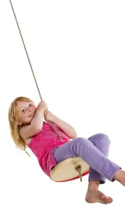 Houten Schotelschommel (PP-touw) -Berg Winkel schotelschommel hout pp scaled 1