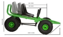 AluCart 4 Wiel Skelter Professioneel Gebruik -Berg Winkel skelter alu car prof 1