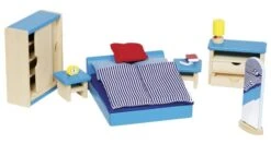 Meubelset Slaapkamer II -Berg Winkel slaapkamer poppenhuis goki 51906 1