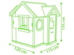 Smoby My Neo Playhouse Speelhuis -Berg Winkel smoby 800404 my neo playhouse 1 1