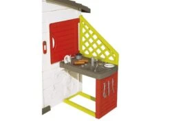Smoby Friends House Met Buitenkeuken Kunststof Speelhuis -Berg Winkel smoby 81020 friends house met buitenkeuken 1 1