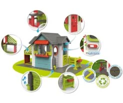 Smoby Chef House Kunststof Speelhuis -Berg Winkel smoby 810403 chef house 4