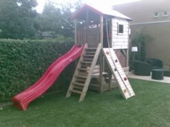 Houten Speeltoren Cathy Speelhuis -Berg Winkel speelburcht cathy 2