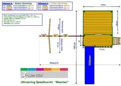 Vario Houten Schommel Aanbouw Robuust Duo -Berg Winkel speelburcht maarten 2 1