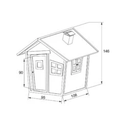 Axi Alice Houten Speelhuisje -Berg Winkel speelhuis axi alice 1 1
