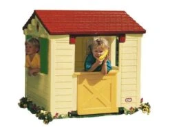Little Tikes Naturel My First Playhouse Speelhuis 8 Little Tikes Naturel My First Playhouse Speelhuis -Berg Winkel speelhuis naturel little tikes 1