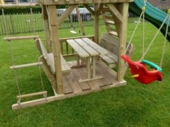 Speelkasteel Houten Tafeltje Speeltoestel -Berg Winkel speelkasteel bankje 2