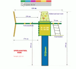 Speelkasteel Mini Speeltoestel 11 Speelkasteel Mini Speeltoestel -Berg Winkel speelkasteel mini plattegrond nieuw