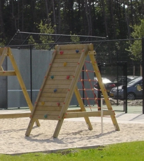 Klimwand – Klimnet Klimmodule Hout Stand-alone 3 Klimwand – Klimnet Klimmodule Hout Stand-alone