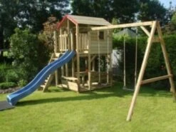 Houten Speeltoren Rosaline Speelhuis -Berg Winkel speeltoren rosaline 1