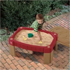 Step2 Kunststof Zandtafel Met Deksel En Accessoires -Berg Winkel step2 zandtafel 759400 4