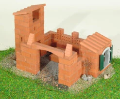 Teifoc T8010 Bouwdoos Kasteel/Huis Metselset -Berg Winkel teifoc t8010 kasteel huis 2 1