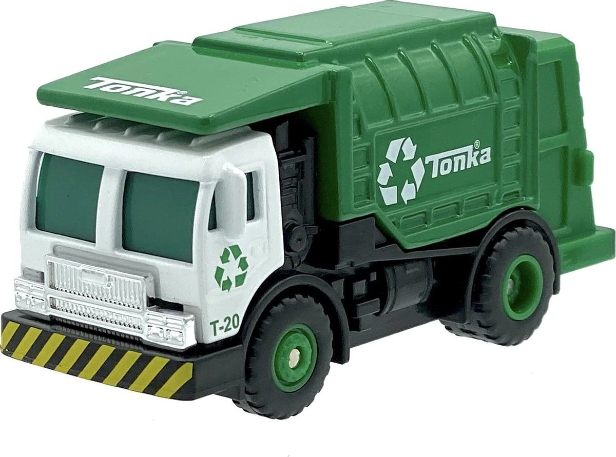 Tonka Combo-Pack Garbage-Truck + Cement-Mixer 8 Tonka Combo-Pack Garbage-Truck + Cement-Mixer - Afbeelding 6