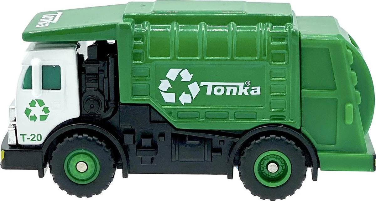 Tonka Combo-Pack Garbage-Truck + Cement-Mixer 10 Tonka Combo-Pack Garbage-Truck + Cement-Mixer - Afbeelding 8