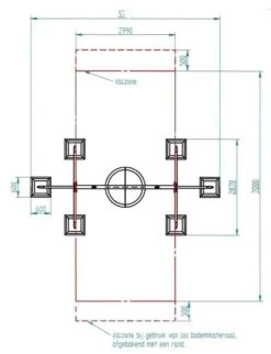 Zwaluwnest Schommel Gepoedercoat Professioneel Openbaar Gebruik -Berg Winkel vogelnest schommel gegalvaniseerd staal poedercoat professioneel openbaar gebruik maatvoering