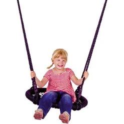 Vogelnestschommel Zwart 60 Cm.