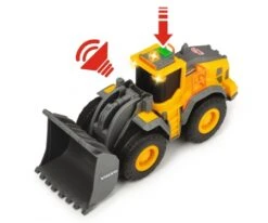 SIMBA TOYs Volvo Wheel Loader Wiellaadschep Zandbakauto -Berg Winkel volvo wheel loader 203723003 wiellaadschep loader zandbak speelgoed. 5