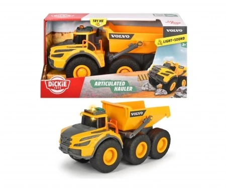 SIMBA TOYs Volvo Articulated Hauler Zandbakauto 3-assier Kipper 3 SIMBA TOYs Volvo Articulated Hauler Zandbakauto 3-assier Kipper