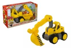 BIG Power Worker Midi Bagger Wiellaadkraaan Graafmachine 11 BIG Power Worker Midi Bagger Wiellaadkraaan Graafmachine -Berg Winkel zandbakauto big power worker bagger big 56835 1