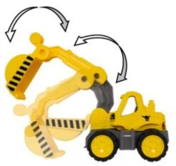 BIG Power Worker Midi Bagger Wiellaadkraaan Graafmachine 9 BIG Power Worker Midi Bagger Wiellaadkraaan Graafmachine -Berg Winkel zandbakauto big power worker bagger big 56835