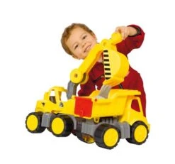 BIG Power Worker Midi Bagger Wiellaadkraaan Graafmachine 10 BIG Power Worker Midi Bagger Wiellaadkraaan Graafmachine -Berg Winkel zandbakauto big power worker bagger big 56835 3