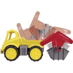 BIG Power Worker Midi Container Afzetwagen Zandbakauto -Berg Winkel zandbakauto big power worker container truck big 2