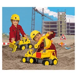 BIG Power Worker Midi Kipper -Berg Winkel zandbakauto big power worker kipwagen big 56836 2