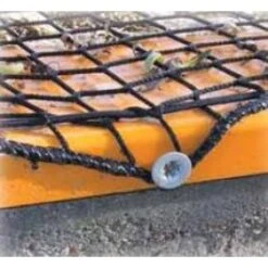 Zandbaknet Zwart PE 120 X 120 Cm. 6 Zandbaknet Zwart PE 120 X 120 Cm. -Berg Winkel zandbaknet